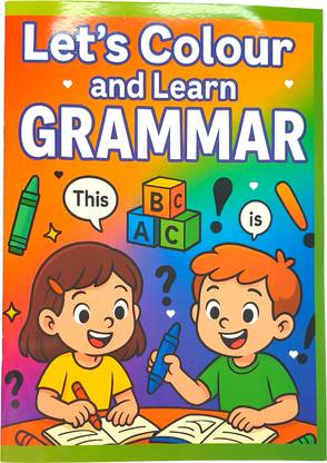 Let's colour and learn Grammar