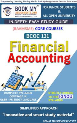 IGNOU BCOC-131 Financial Accounting Study Material (In Depth Guide) For Ignou Student