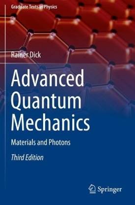 Advanced Quantum Mechanics