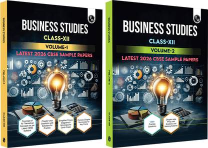 PW CBSE Class 12 Business Studies Volume 1 & 2 Combo Set of 2 Books