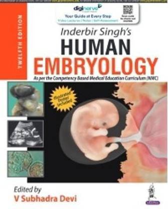 Inderbir Singh's Human Embryology  - Inderbir Singh’s Human Embryology with 1 Disc