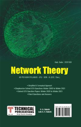 Network Theory for GTU 18 Course (III - ECE/Elex. - 3131103)