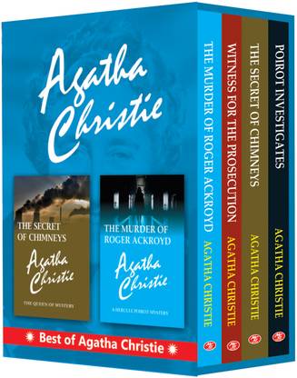 Best of Agatha Christie - Set of 4 Popular Books
