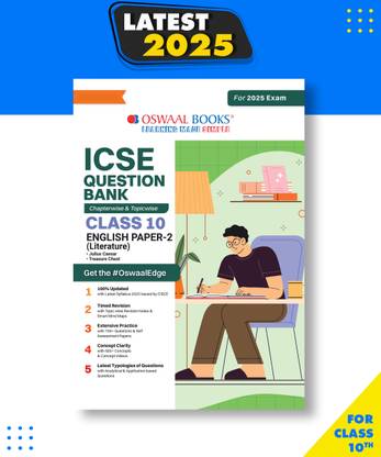 Icse Question Bank Solved Papers_class 10_english-Ii_for Exam 2024-25