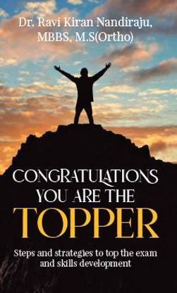 Congratulations you are the topper