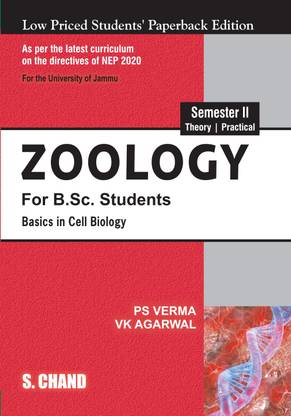 S Chand's Zoology for B.Sc. Students Semester II : Basics in Cell Biology (For the University of Jammu)