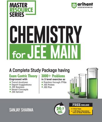 Arihant Master Resource Series Chemistry for JEE Main | A complete study package having exam centric theory, 3000+ problems in 3 levels, 24/7 doubt solver, FREE Online Support