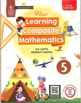 New Learning Composite Mathematics Book 5 (Cbse) Nep 2020 / Ncf 2023
