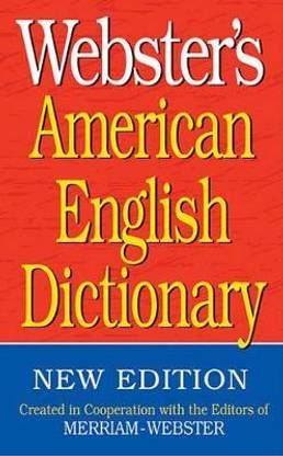 Webster's American English Dictionary, New Edition