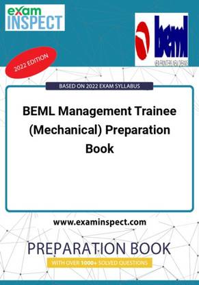 BEML Management Trainee (Mechanical) Preparation Book