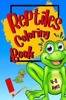 Reptiles Coloring Book