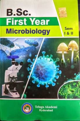 MICROBIOLOGY B.Sc FIRST YEAR I & II -SEM [ENGLISH MIDIUM] TELUGU AKADEMI  - MICROBIOLOGY B.Sc FIRST YEAR I & II -SEM