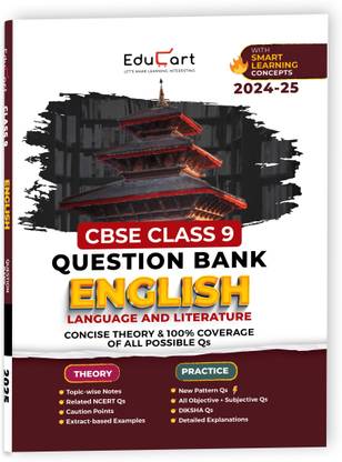 (OLD) Educart CBSE Question Bank Class 9 English Language and Literature 2024-25 (For 2025 Board Exams)