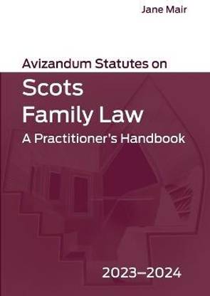 Avizandum Statutes on Scots Family Law