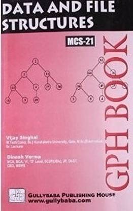 MCS021 Data And File Structures (IGNOU Help book for MCS-021 in English Medium) - MCS-021 Data And File Structures 01 Edition (English, Paperback, Vijay Singhal)  - MCS-021 Data And File Structures 01 Edition
