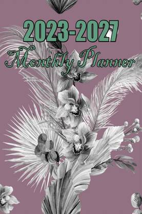 2023-2027 Monthly Planner  - 5 Years Journal for Women with Size 8.5 x 11 inches