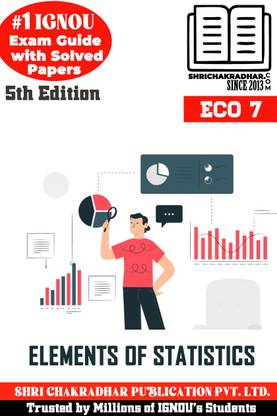 IGNOU ECO 7 Study Material & Book (BBA 2nd Semester) Elements if Statistics