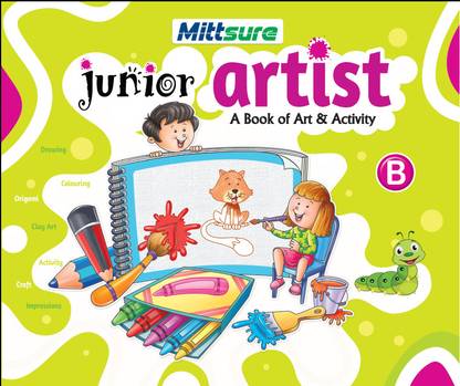 Mittsure Junior Artist for LKG, Book for Art and Activity  - LKG Drawing book