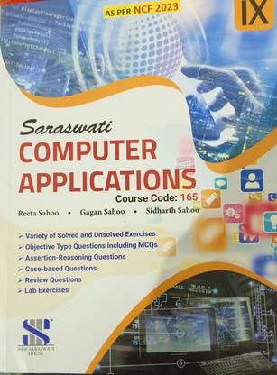 Saraswati Computer Applications 165 Class 9 (2024 edition)