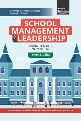 School Management And Leadership B.Ed. Semester-3 TextBook in English