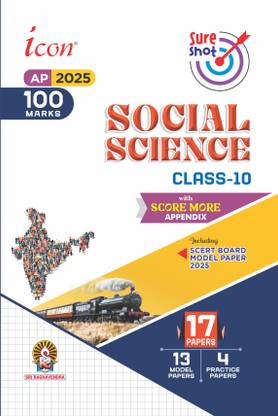 10th Class E.M. Icon Social Science Model Papers 2025 A.P.