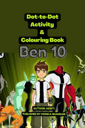 Ben 10 Dot-to-Dot and Colouring Book