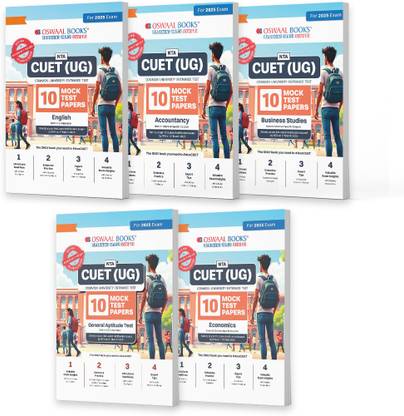 Oswaal Nta Cuet (Ug) Mock Test Papers | English, Accountancy, Business