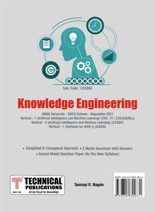 Knowledge Engineering for BE Anna University R21CBCS (V, VI(Vertical VII - CSE / IT / CSE(AI&ML), Vertical IV - CS&BS, Vertical I - AI&DS - CCS350))