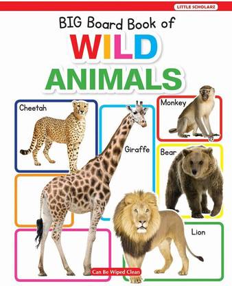 New Big Board Book of Wild Animals