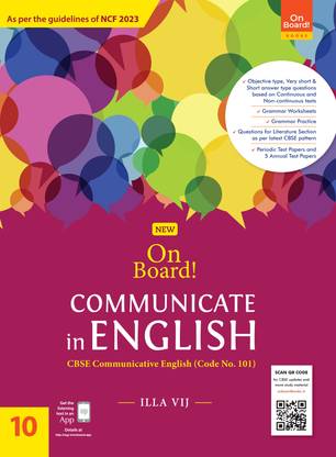 On Board! On Board Communicate in English For Class 10 By Ratna Sagar
