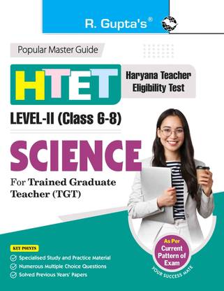 HTET (TGT) Trained Graduate Teacher (Level2) Science (Class VI to VIII) Exam Guide