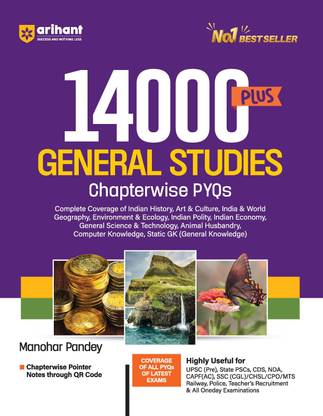 14000 Plus General Studies Chapterwise Pyqs