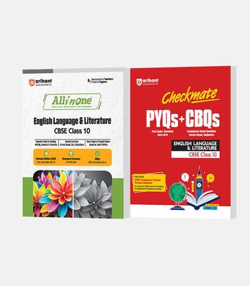 All in one and Checkmate English Language Class 10th I Compete Study, Practice, Assessment I Competency Based Questions (CBQs) book