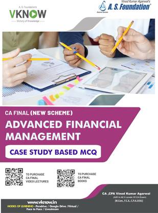 CA Final AFM Case Study Based MCQ Book