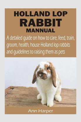 Holland Lop Rabbit Mannual  - A detailed guide on how to care, feed, train, groom, health, house Holland lop rabbits and guidelines to raising them as pets