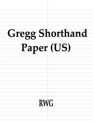 Gregg Shorthand Paper (US)