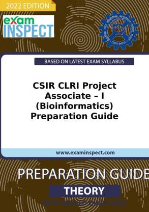CSIR CLRI Project Associate – I (Bioinformatics) Preparation Guide