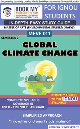 IGNOU MEVE 011 Global Climate Change Study Material (In Depth Guide) For Ignou Student