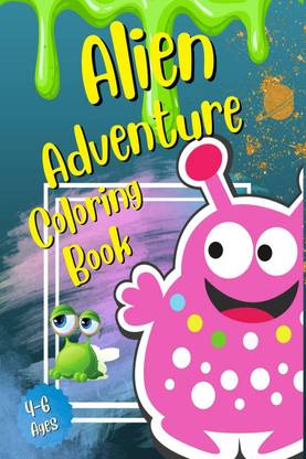 Alien Adventure Coloring Book