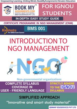 IGNOU BMS 1 Introduction to NGO Management In Depth Guide For Ignou Student