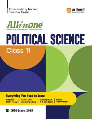 (OldEditon)Arihant
AllinOnePoliticalScienceClass11 2025 Edition