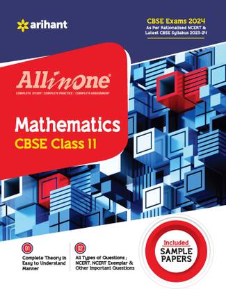 Arihant All In One Class 11th Mathematics for CBSE Exam�2024 Eleventh Edition
