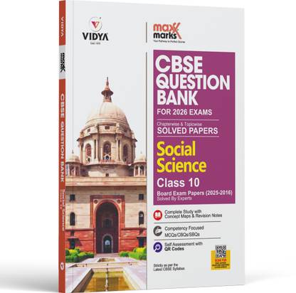 Maxx Marks CBSE Question Bank Class 10 - Social Science for 2026 Board Exam - CBSE Question Bank Class 10 Social Science  - CBSE Question Bank Class 10 Social Science