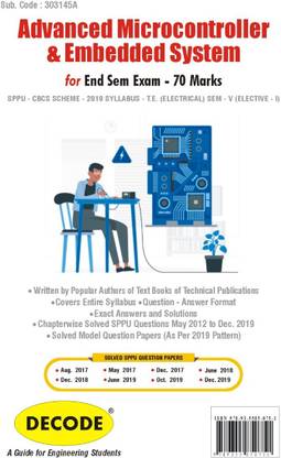 Advanced Microcontroller and Embedded System for SPPU 19 Course (TE - SEM V - ELECTRICAL- 303145A) (Decode)