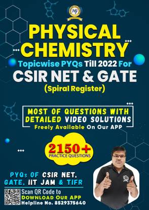 Physical Chemistry Topic Wise PYQs For CSIR NET & GATE Chemistry