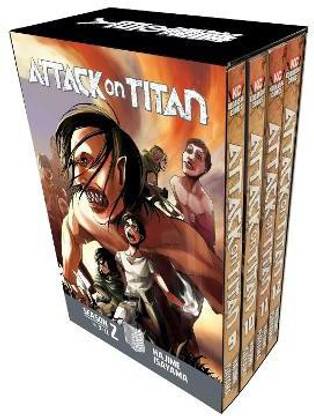Attack On Titan Season 2 Manga Box Set