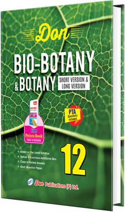 DON 12th Bio - Botany & Botany Guide