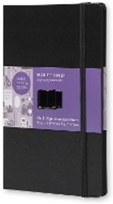 Moleskine Black Page Japanese Accordion Album Large