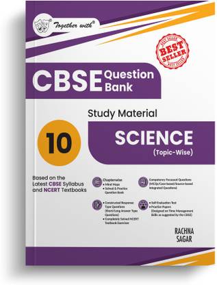 Together with CBSE Question Bank Class 10 Science Exam 2026 Study Material