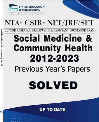 Nta Ugc Net social medicine & community health Previous Years Papers | UP to date  - social medicine & community health objective